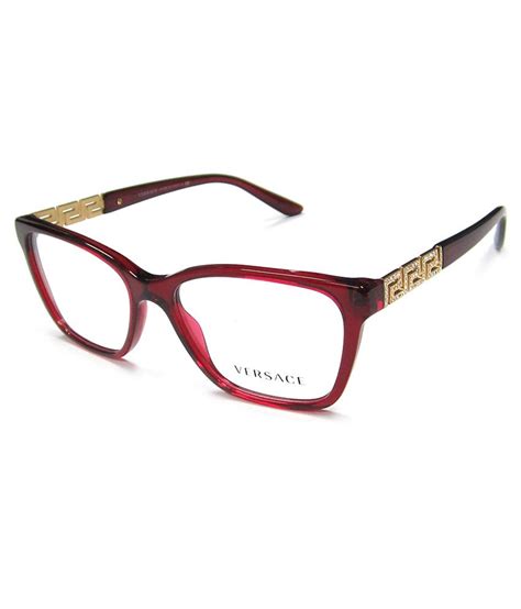 versace eyeglasses 3192|clear Versace glasses on face.